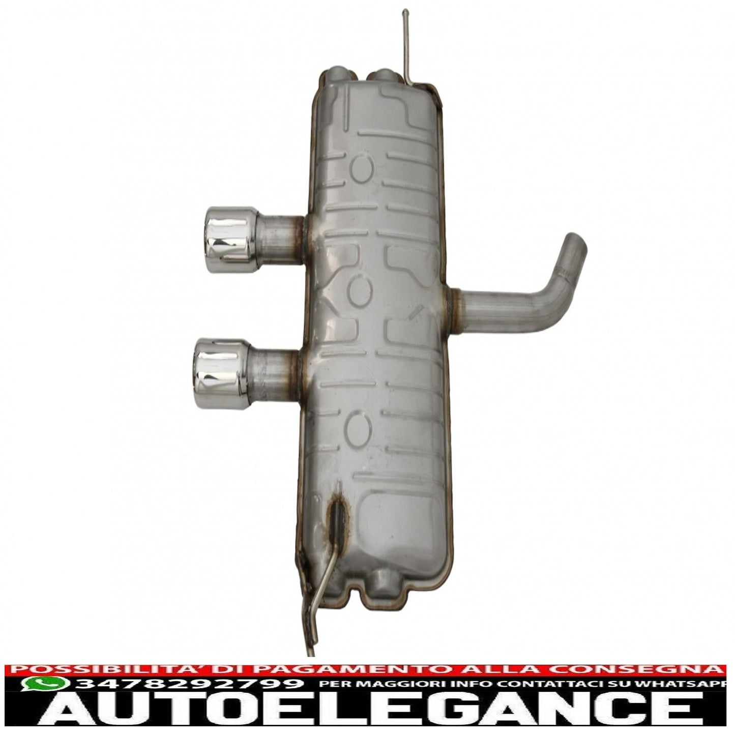 kit carrozzeria adatto per vw golf 5 (2005-2007) design r32 con sistema di scarico