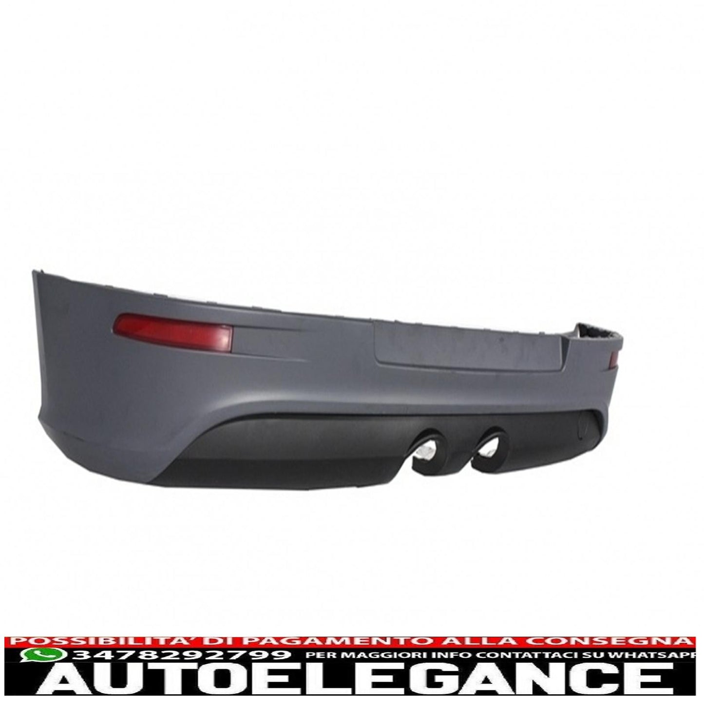 complete body kit suitable for vw golf 5 (2005-2007) r32 design exhaust system