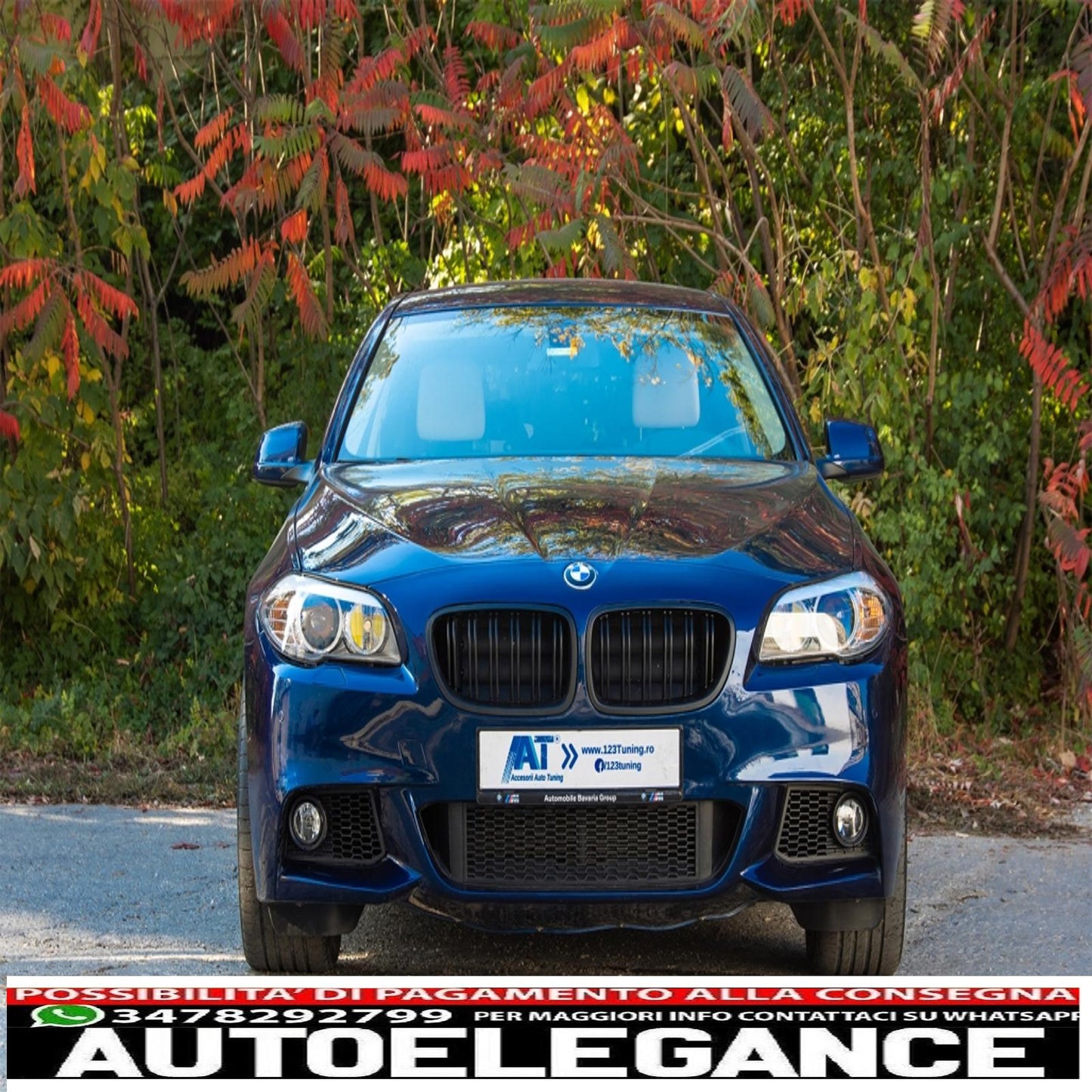 complete body kit suitable for bmw f11 5 series touring (estate, station wagon, avant) (2011-up) m-technik design