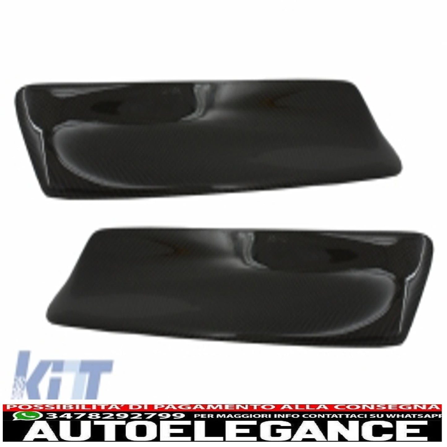 front bumper suitable for bmw 3 series e46 coupe/cabrio/sedat/station wagon (1998-2004) m3 design with front bumper splitter csl design carbon