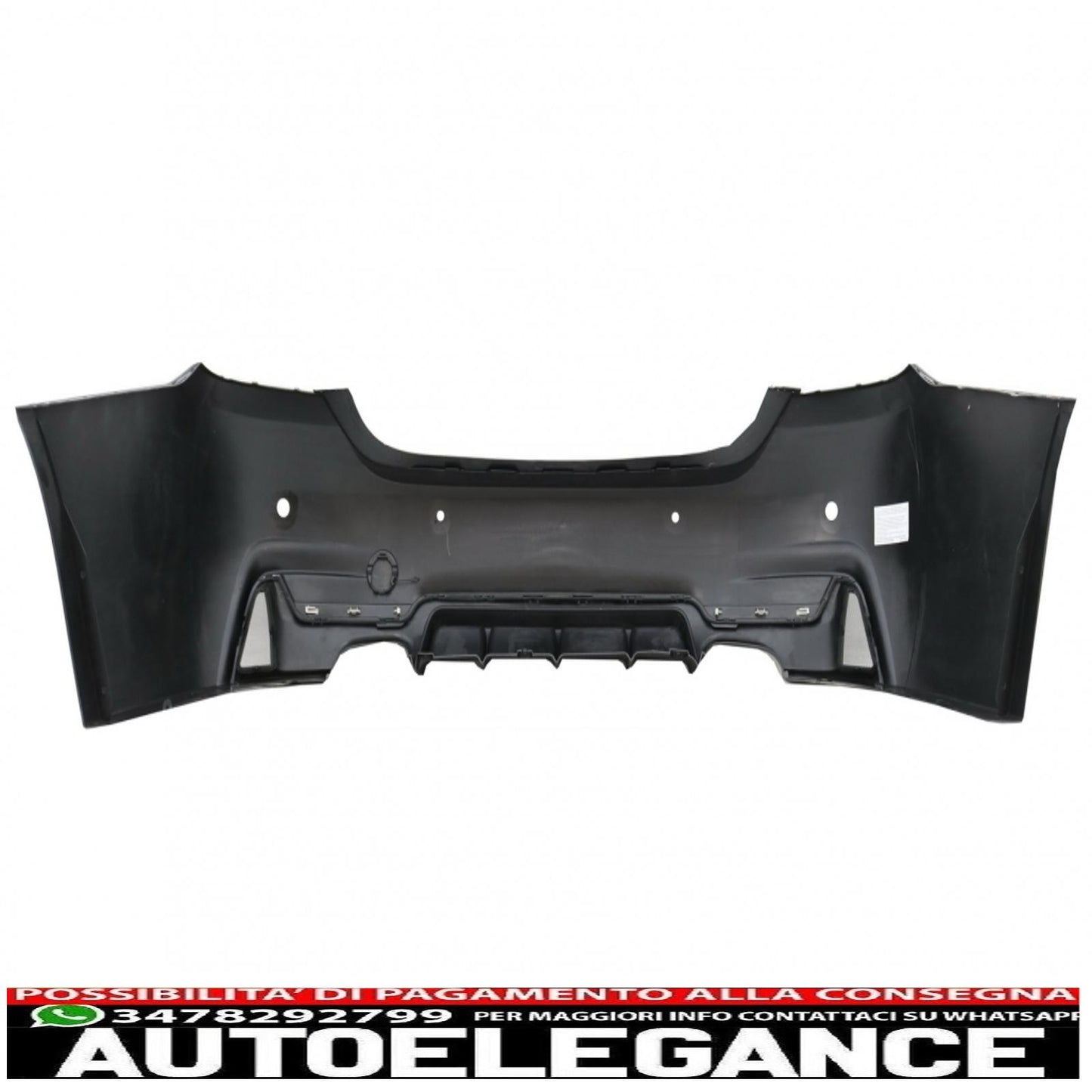 kit carrozzeria completo adatto per bmw serie 4 f32 f33 (2013-2016) design m-performance coupé cabrio senza fendinebbia