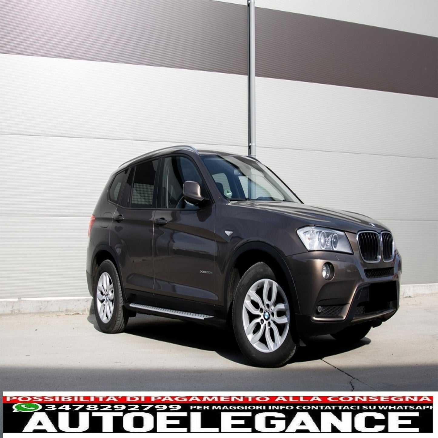 Side steps suitable for bmw x3 f25 (2011-2017)