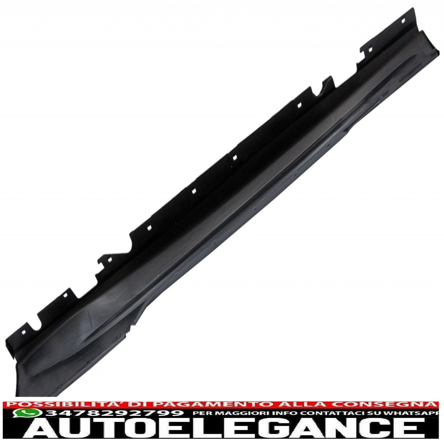 front bumper with fog lights projectors and side skirts suitable for bmw 3 series e92 e93 (2006-2009) m3 look