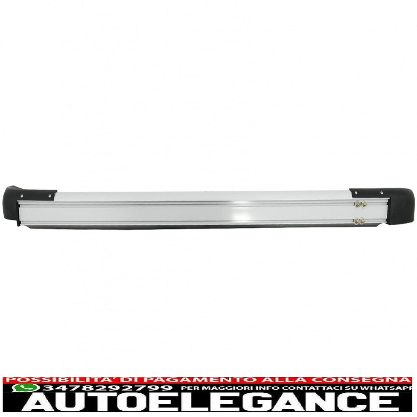 Pedane laterali adatte per toyota rav4 xa40 (2013-2018) bianco spolverato