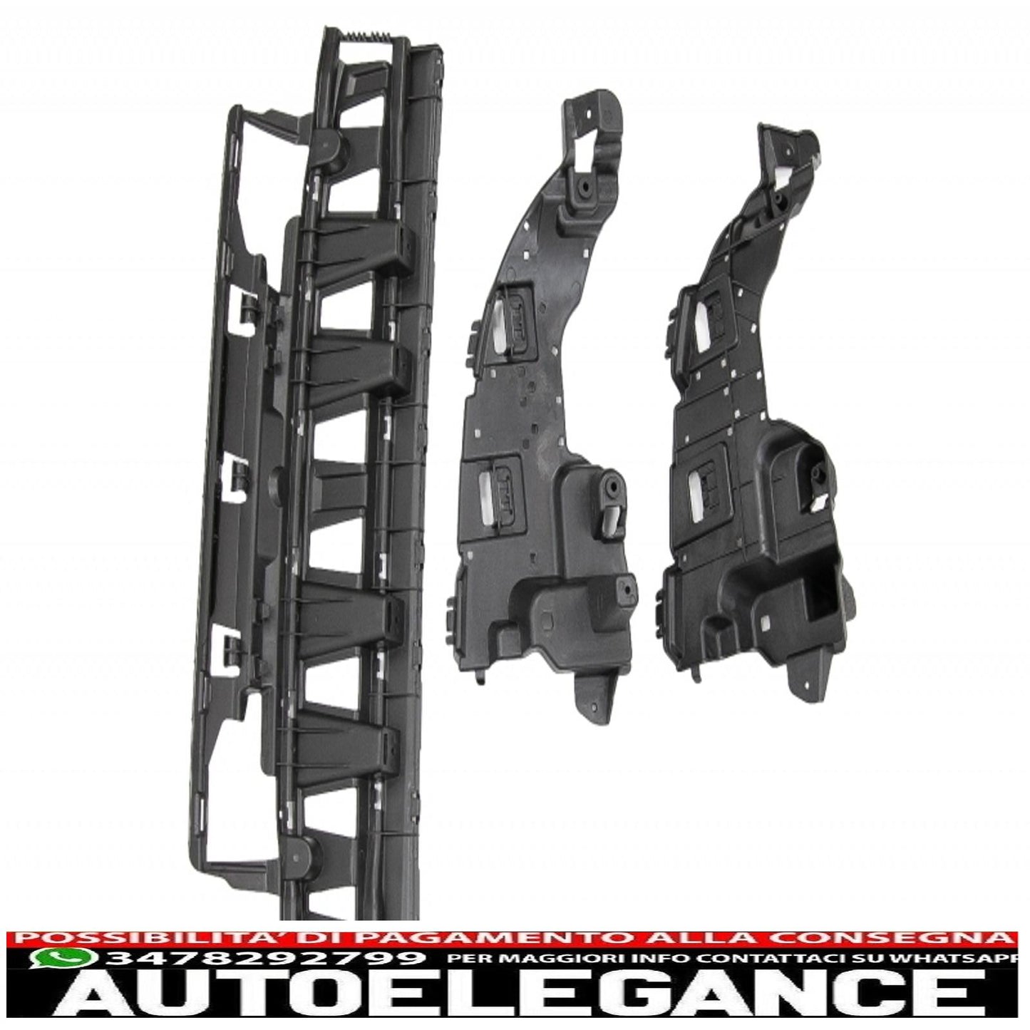 front bumper with chrome grille without camera and diffuser suitable for mercedes c class w205 s205 (2014-2018) design c63