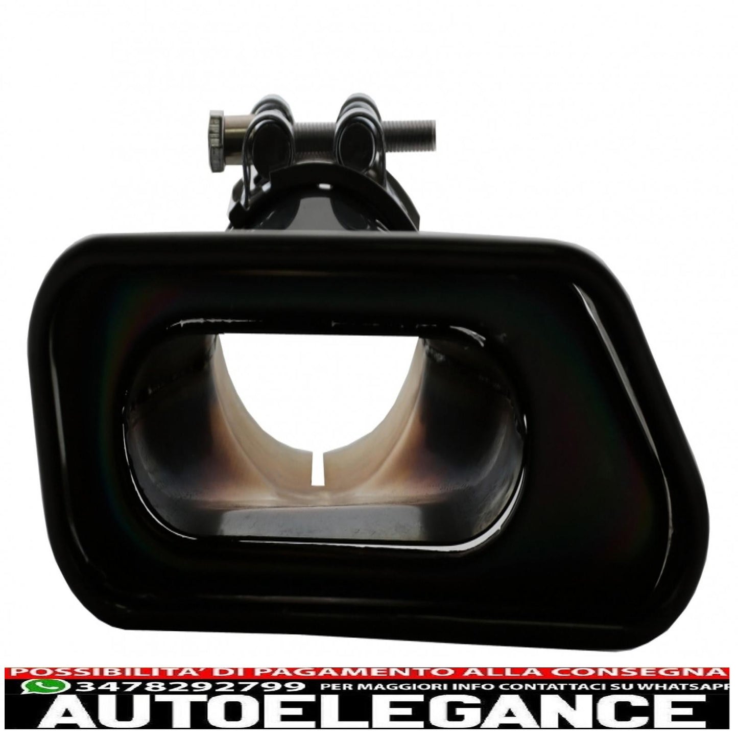 diffusore d'aria a doppia uscita edizione nero brillante con terminali di scarico sport m-tech 550i v8 lci quadrato adatto per bmw f10 f11 (2011-2017)
