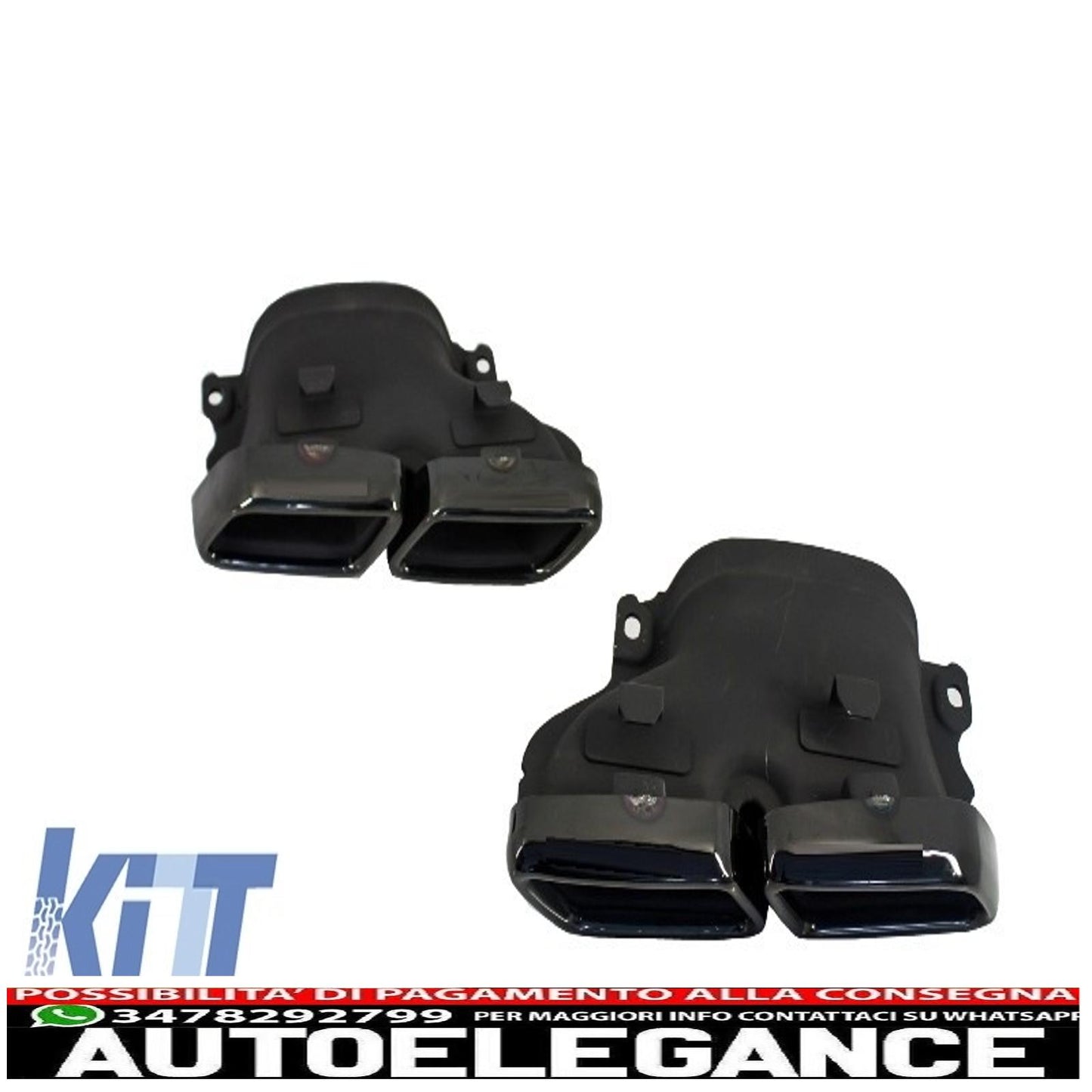 kit carrozzeria completo adatto per mercedes gle w166 suv (2015-2018)