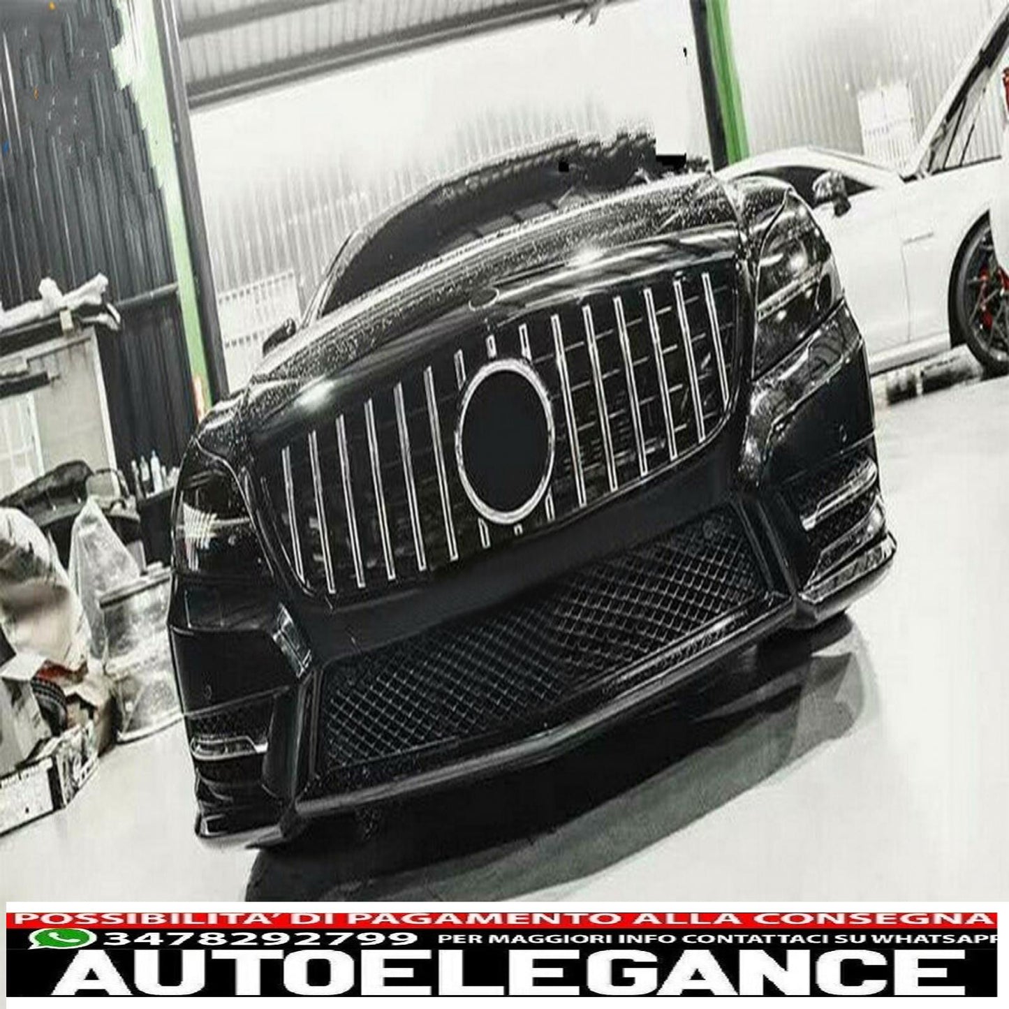 front grille suitable for mercedes cls w218 c118 (2011-2014) x218 shooting Brake (2012-2014) gt-r design panamericana