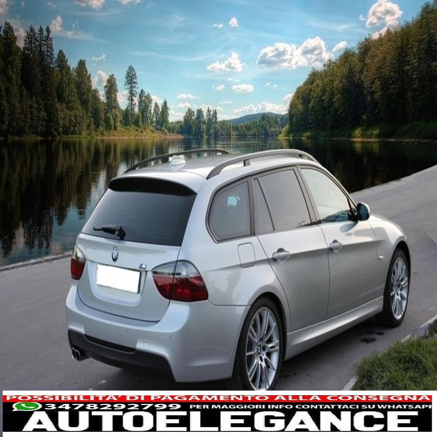 complete body kit suitable for bmw 3 series touring e91 (2005-2008) m3 m-technik m-tech sport design