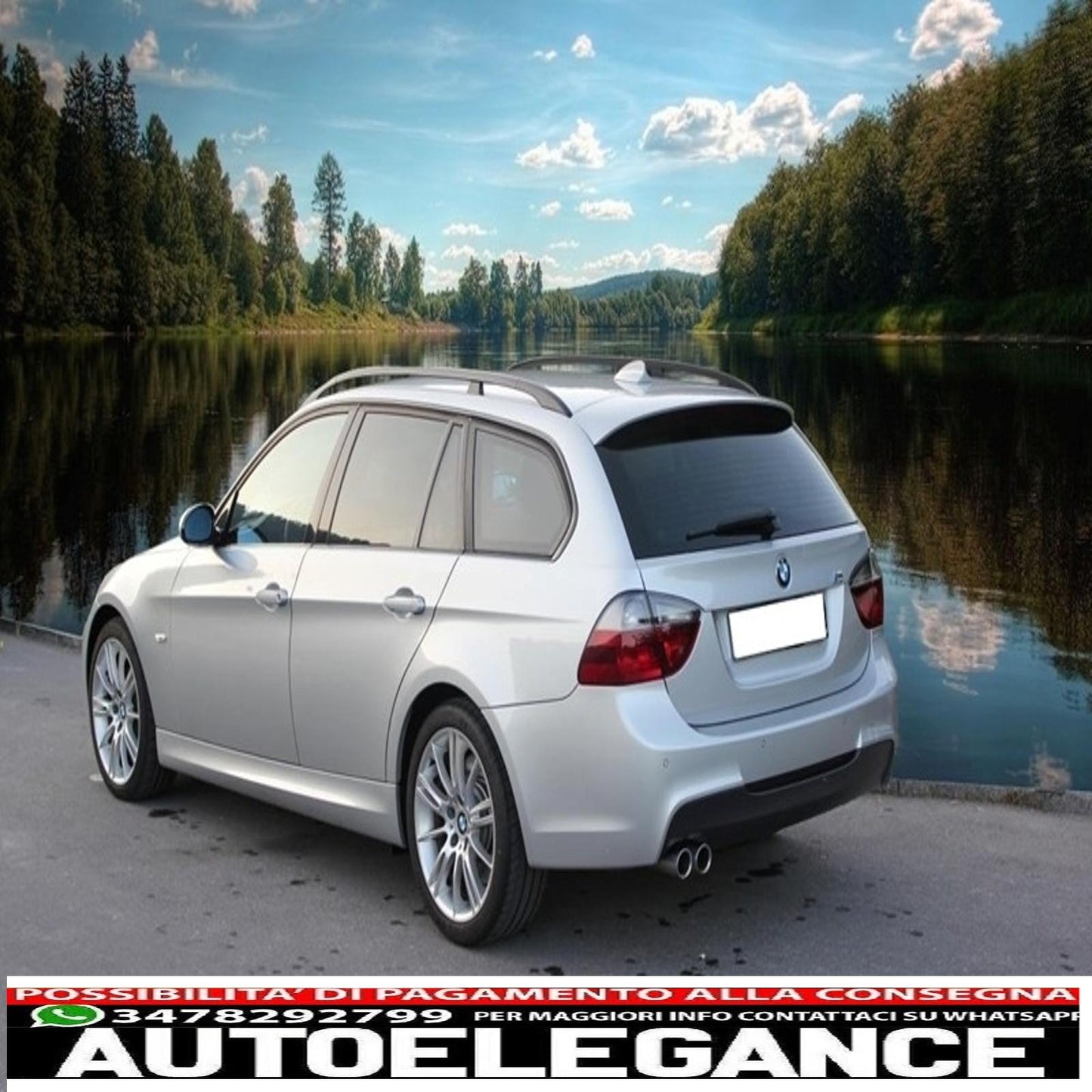 complete body kit suitable for bmw 3 series touring e91 (2005-2008) m3 m-technik m-tech sport design