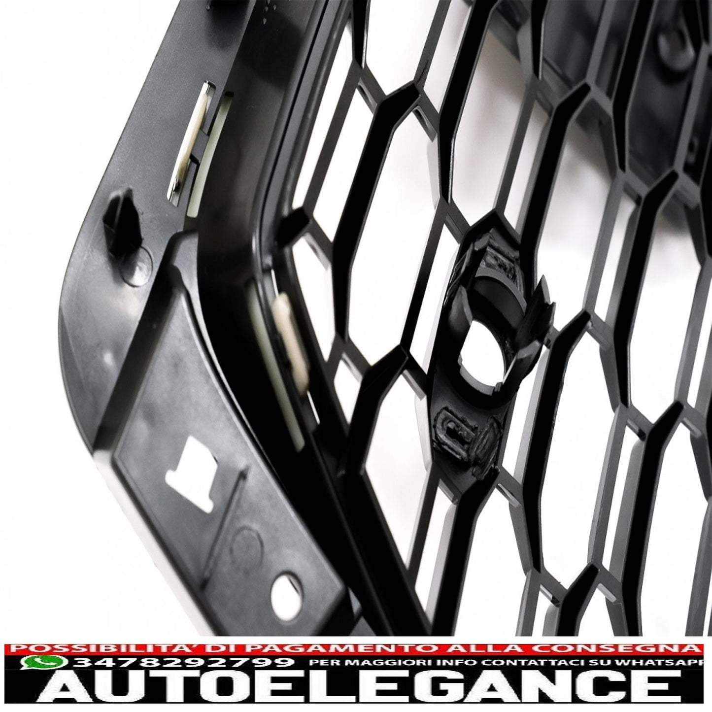 front grille without badge suitable for audi a5 f5 (2017-2019) rs design piano black