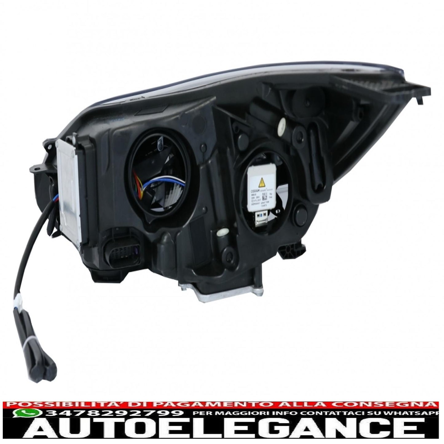 Osram LED headlights suitable for Ford Focus III MK3 (2010-2014) upgrade to oem halogen xenon