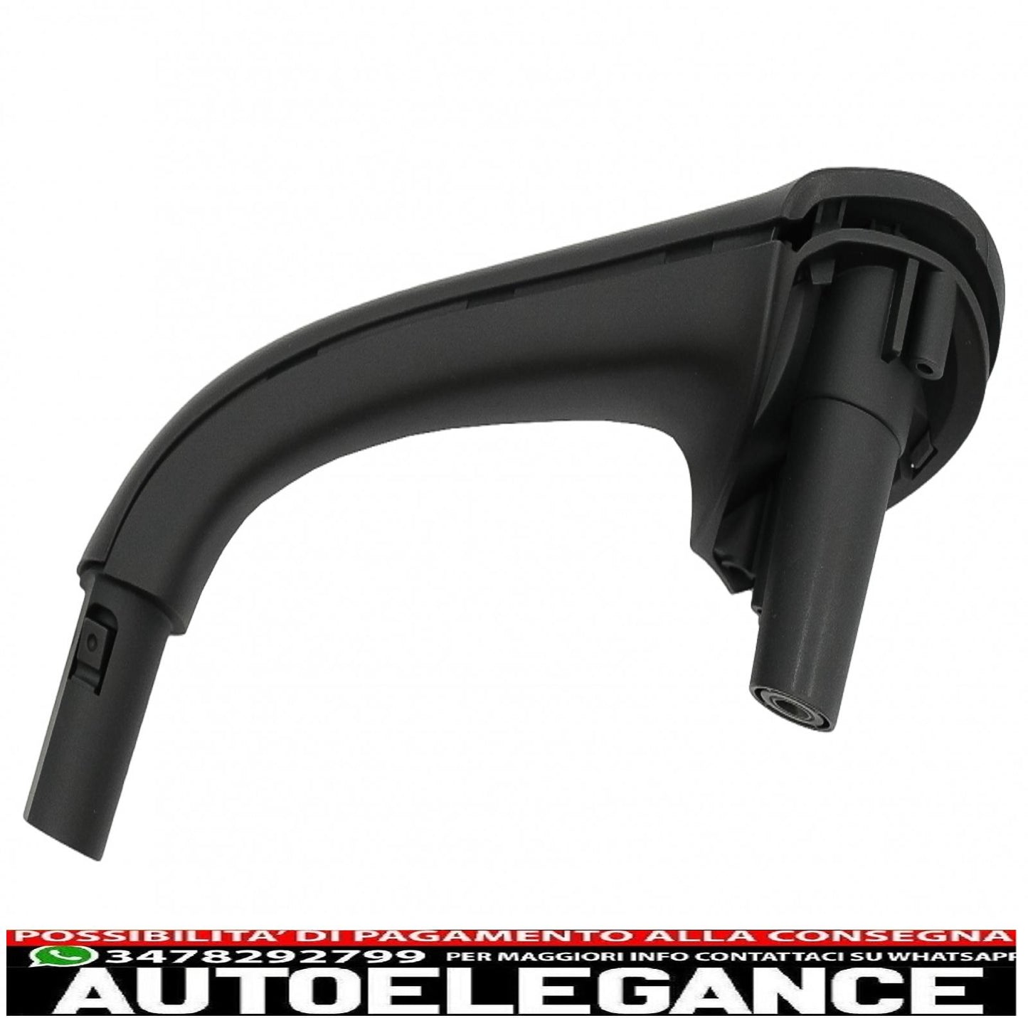 set of front interior door handles suitable for mercedes c class w203 s203 (2000-2007) black