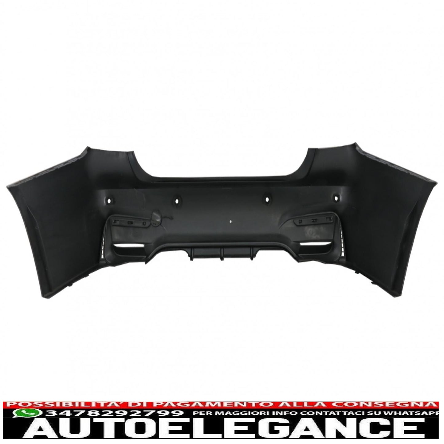 kit carrozzeria adatto per bmw serie 3 f30 f31 non lci e lci (2011-2018) m3 design sportivo con parafanghi anteriori neri cromati