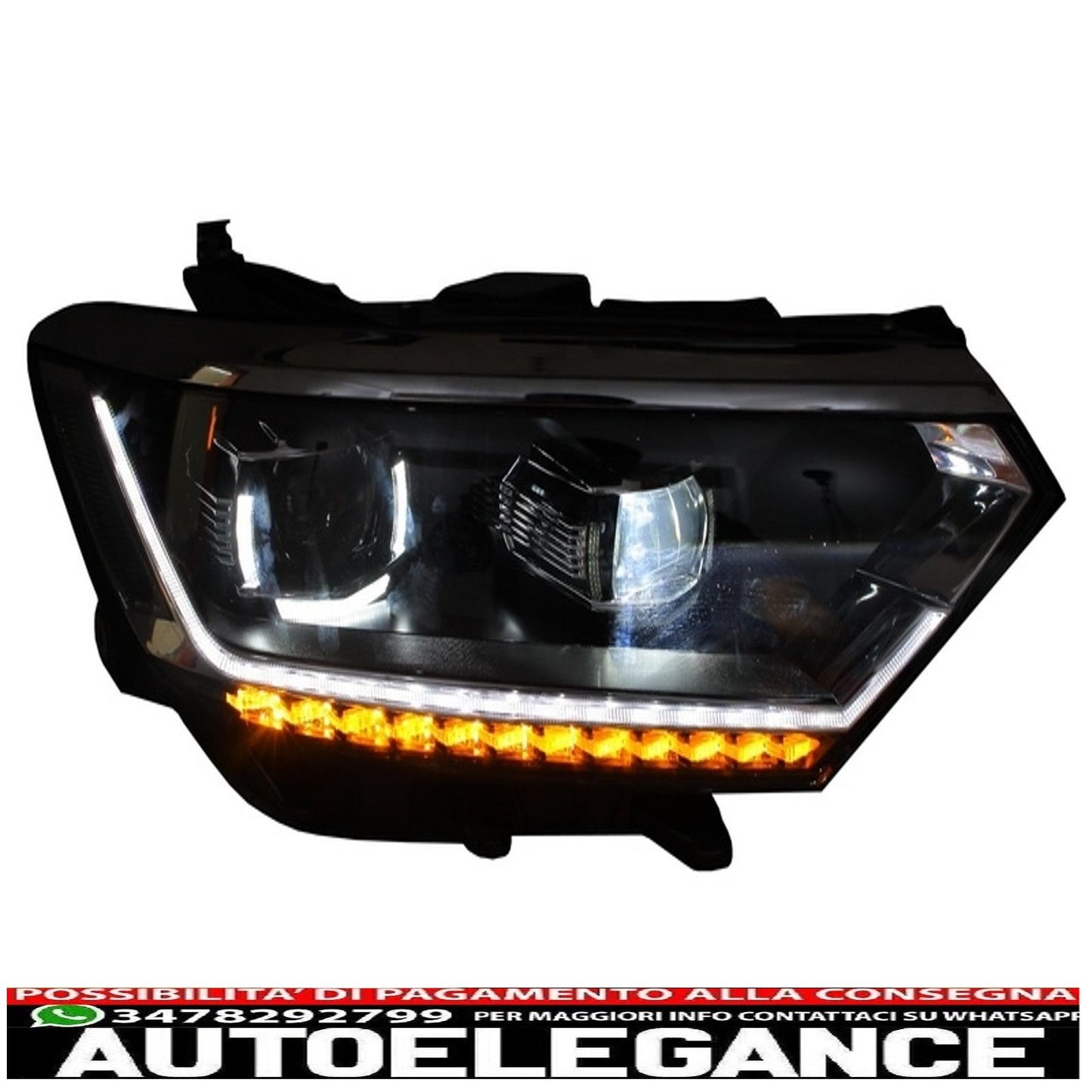 full led headlights suitable for vw passat b8 3g (2014-2019) led Matrix Look with dynamic sequential direction indicators
