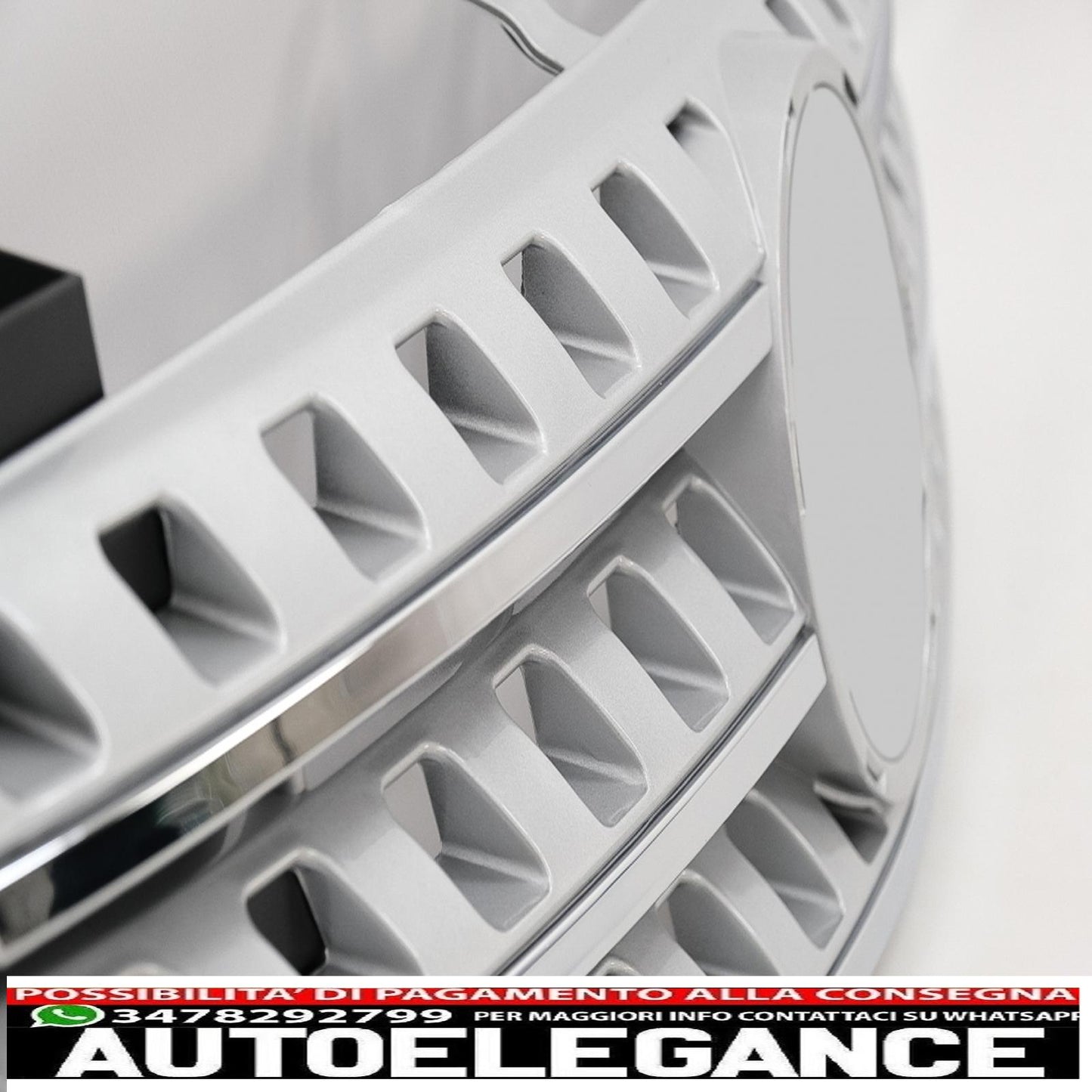 central grille suitable for mercedes ml w164 (2005-2008) chrome
