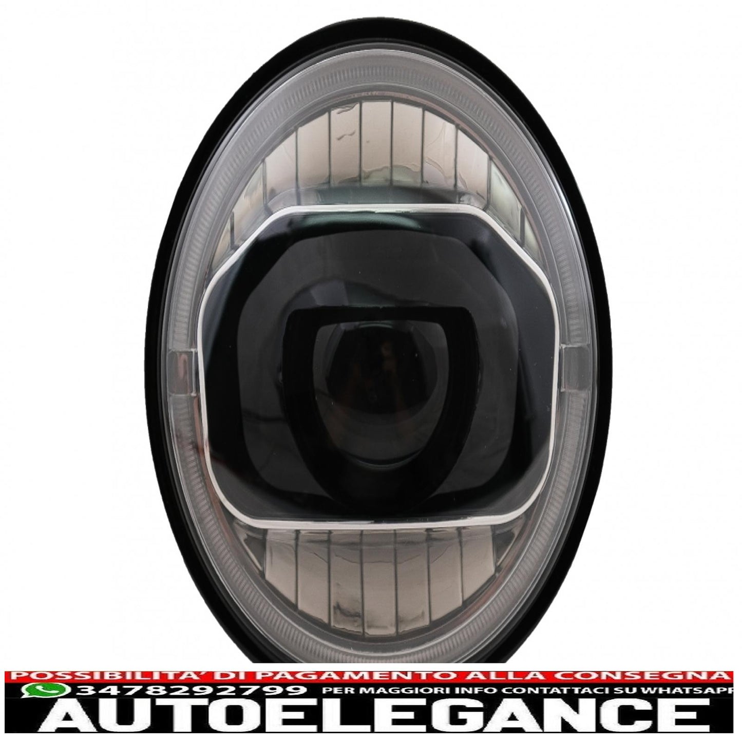 7 Inch Cree LED Headlights Drl Angel Eye Amber Fit For Jeep Wrangler JK (2007-2017) Conversion To 2018+ Model