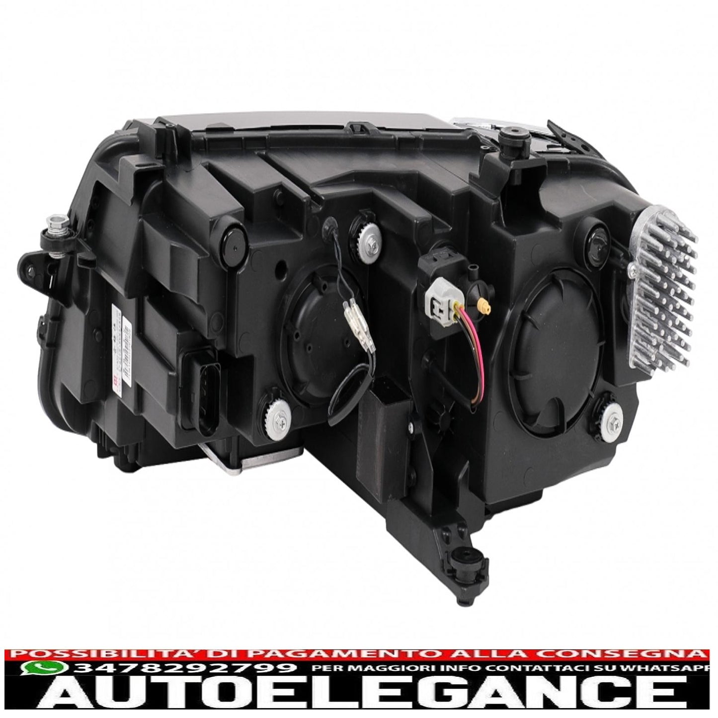 fari a led adatti per vw tiguan ii mk2 (2016-2019) r-line Matrix design luci di svolta dinamiche sequenziali