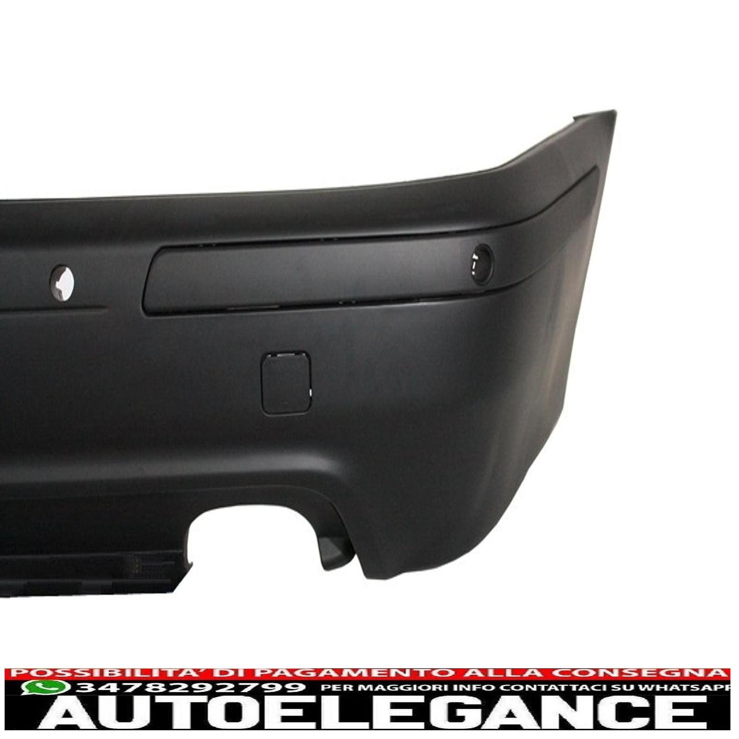 kit carrozzeria adatto per bmw serie 5 e39 (1995-2003) design m5 con fendinebbia cromati