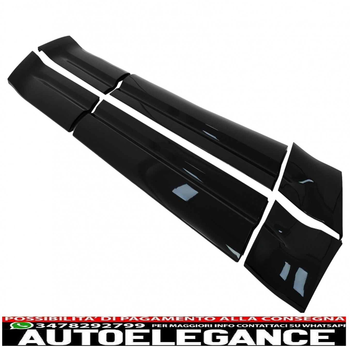 body kit suitable for Land Rover Defender Suv L663 (2019 onwards) piano black