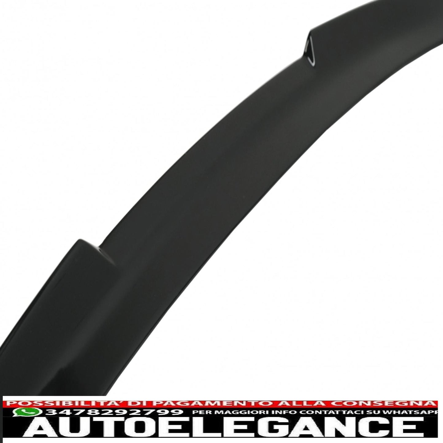 spoiler bagagliaio adatto per bmw serie 3 f30 f80 m3 berlina (2011-2019) pianoforte nero