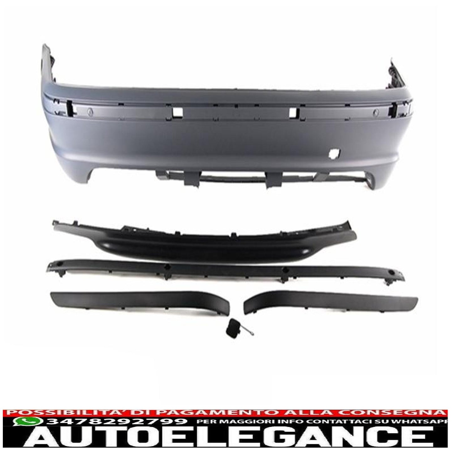 body kit suitable for bmw 3 series e46 (1998-2005) m-technik design