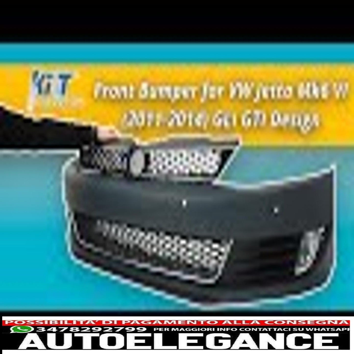 front bumper suitable for vw jetta mk6 vi (2011-2014) gli gti design