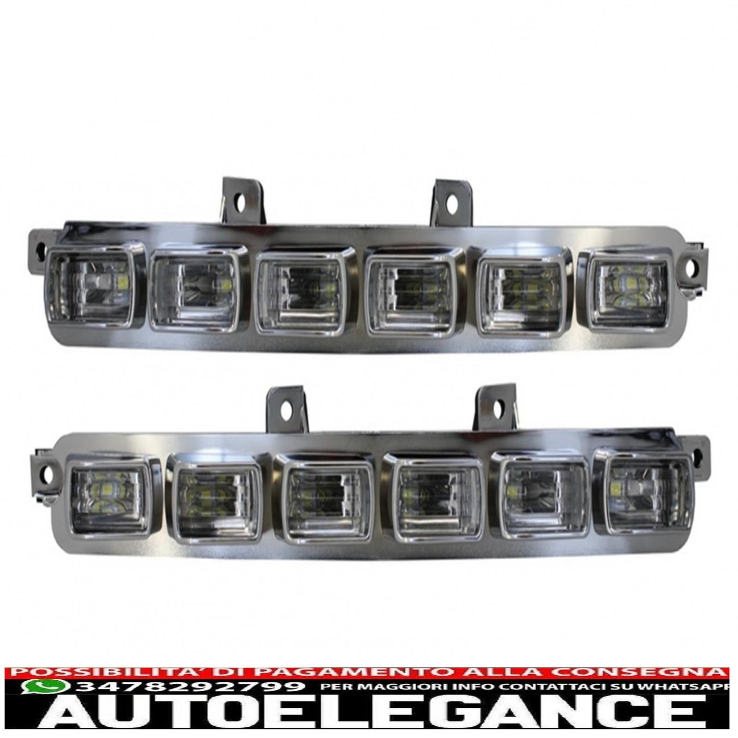 kit carrozzeria adatto per mercedes classe g w463 (1989-2017) g65 design led estensione drl