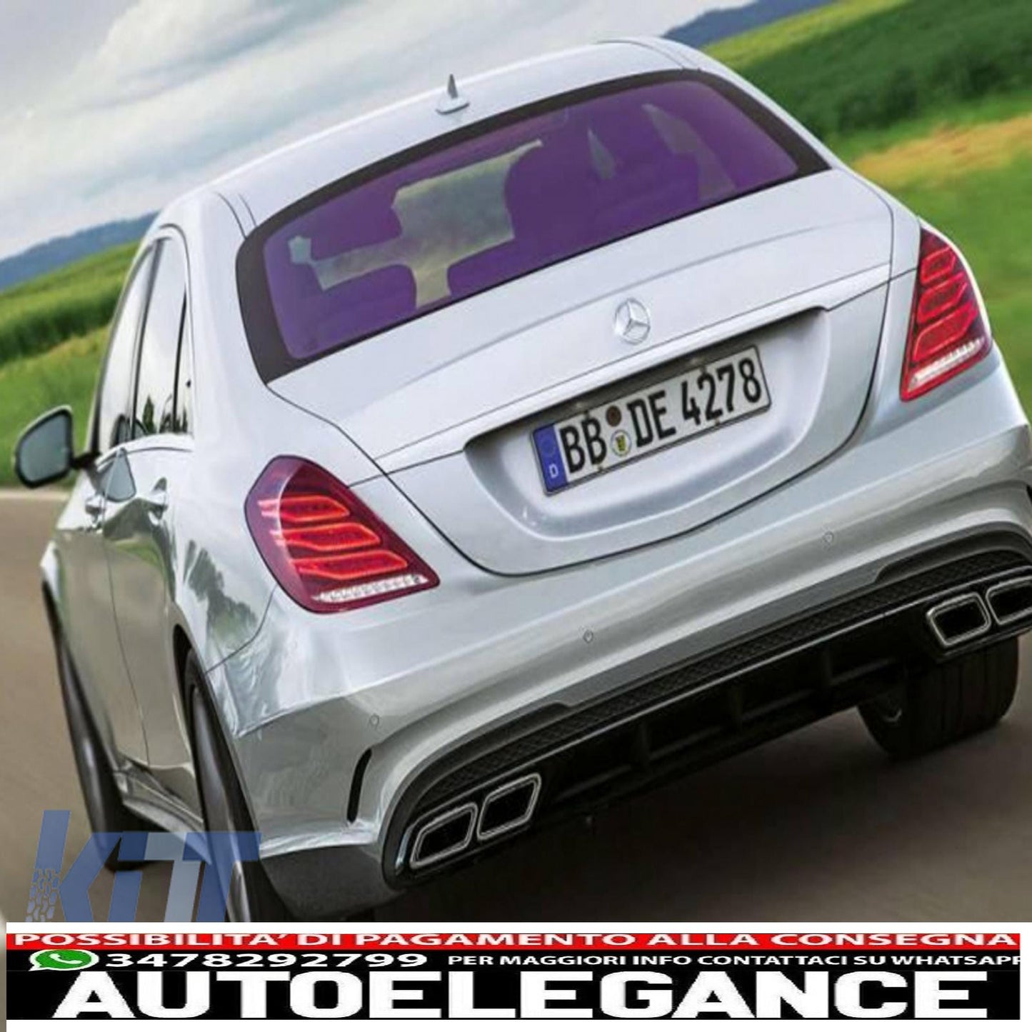 Punte per silenziatore di scarico adatte per mercedes benz classe s w222 classe e w212 s212 facelift cls w218 classe sl r231 e63 s63 sl65 a-design