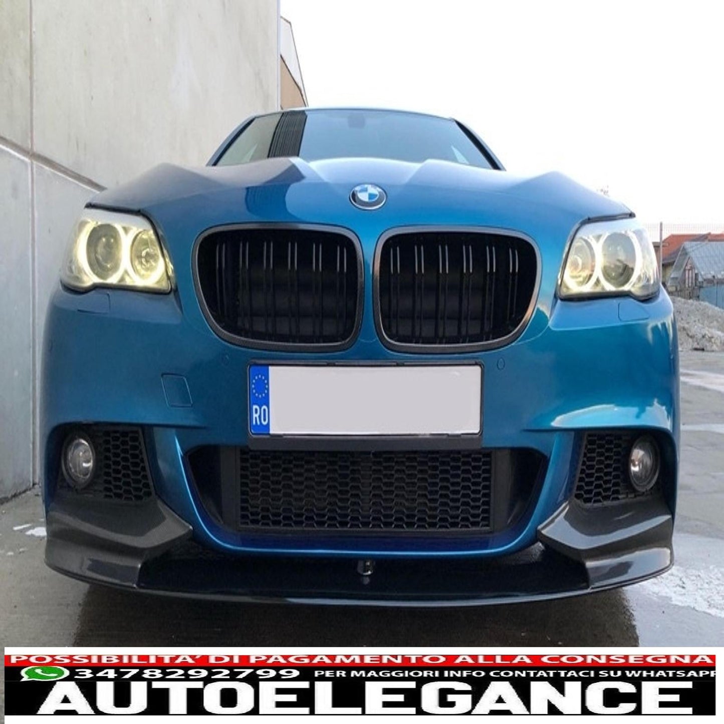 complete body kit suitable for BMW F10 5 series (2011 onwards) m-performance design with m-power exhaust tips
