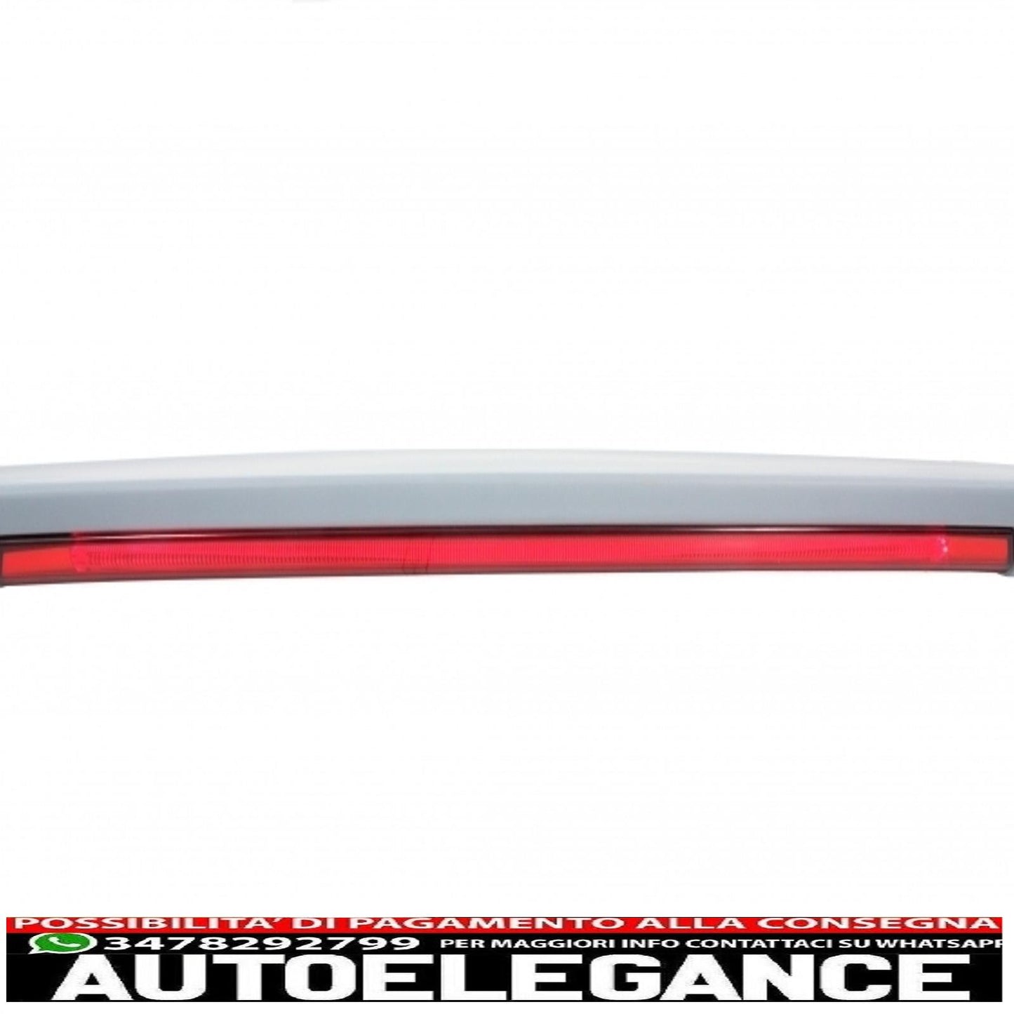 Spoiler sul tetto del paraurti posteriore adatto per mercedes benz classe g w463 (1989-2015) fanali posteriori a led barra luminosa e fendinebbia fumo