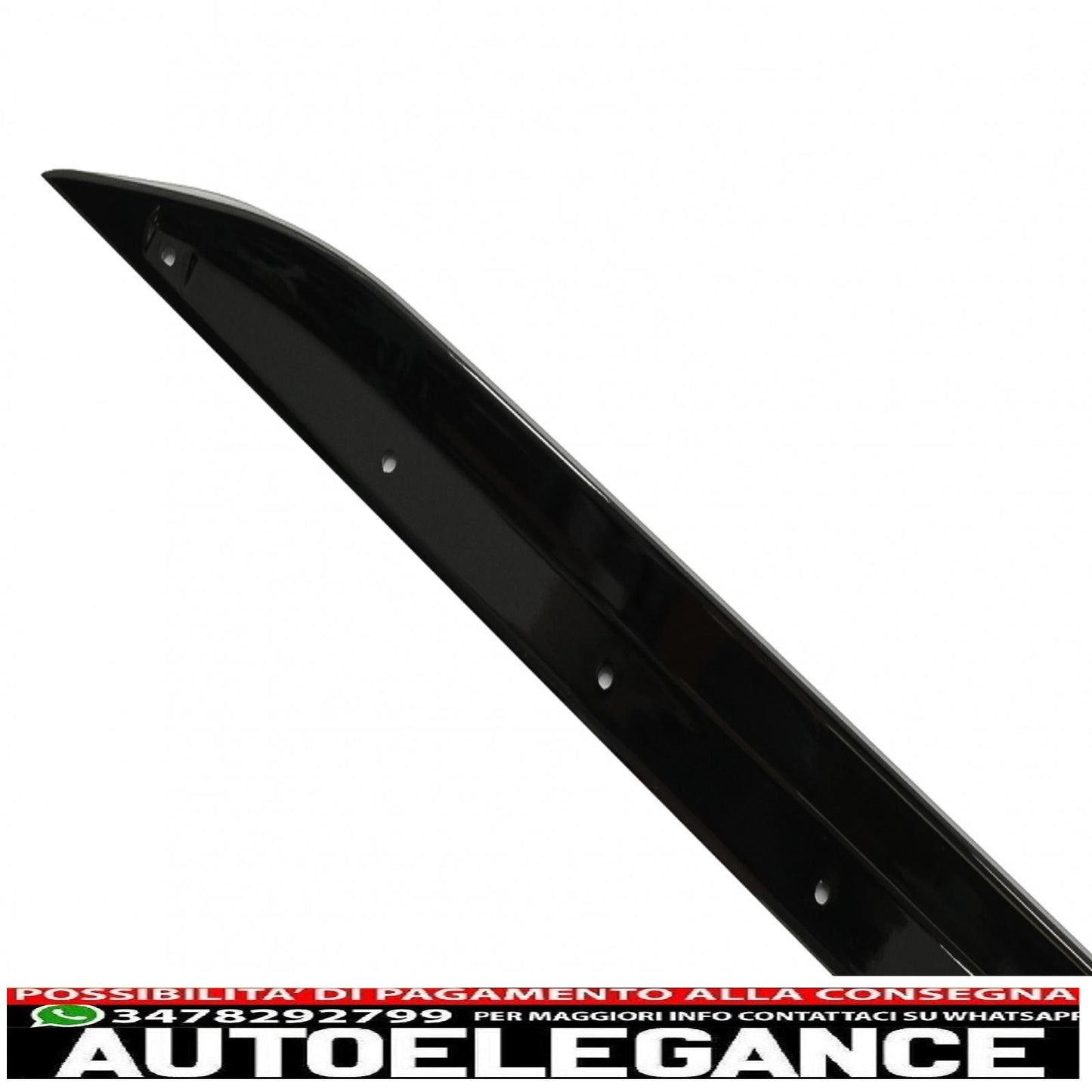 Estensione minigonne laterali adatta per BMW Serie 3 G20 Berlina G21 Touring (2018-up) M Sport Design Piano Black