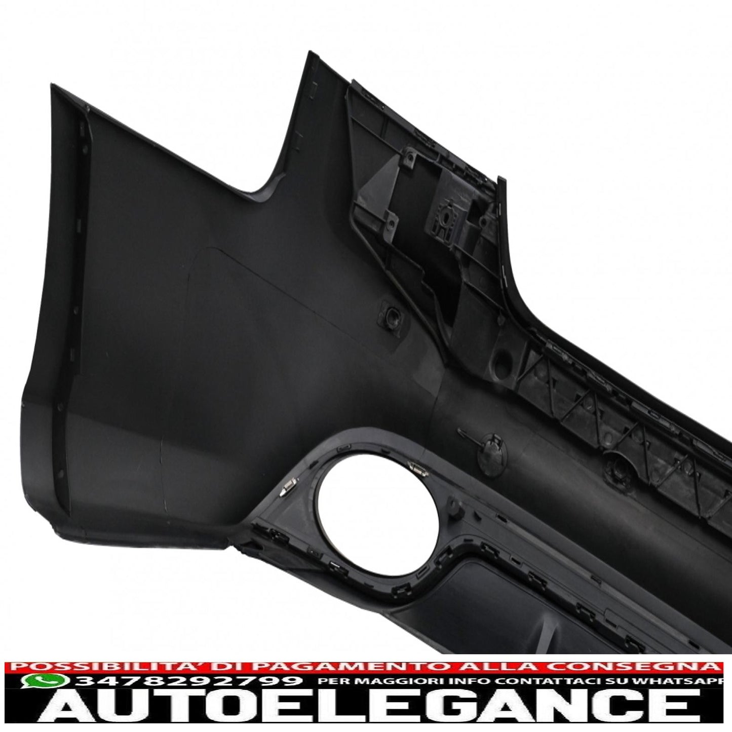 Rear bumper suitable for audi a5 s5 8t coupe cabrio (2007-2015) rs5 design