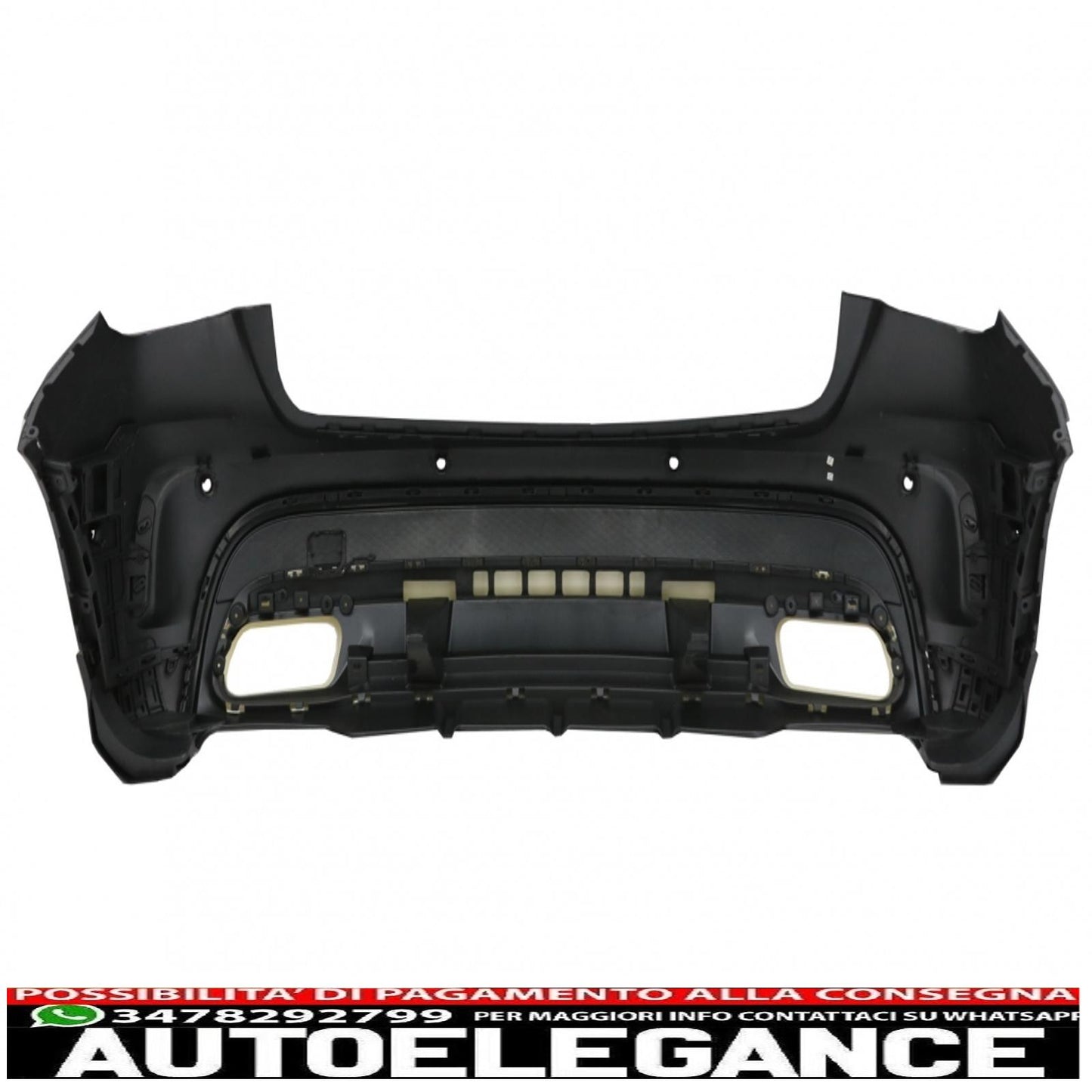 Complete body kit with side steps suitable for Mercedes GLA X156 (2014-2016)