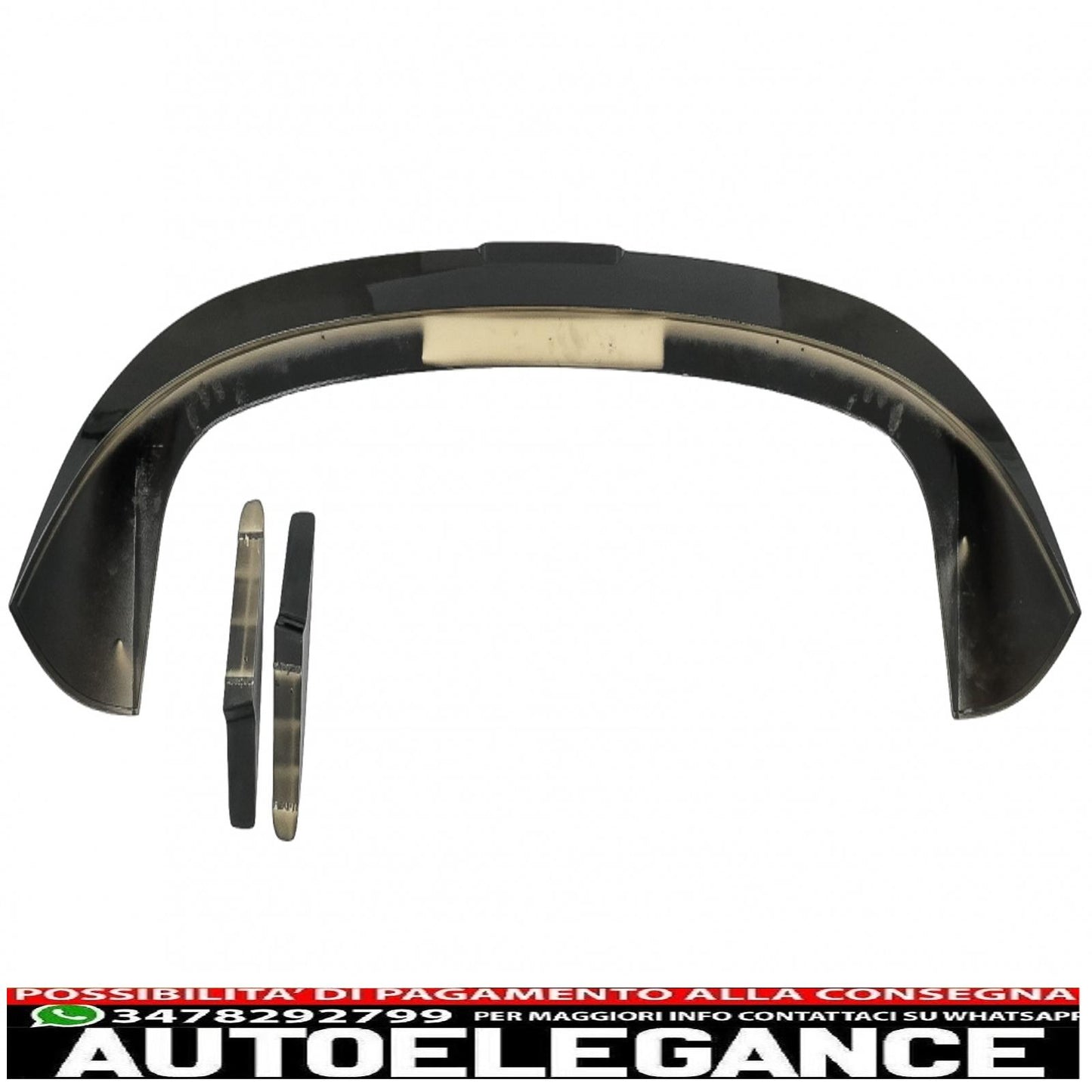 ala spoiler sul tetto adatta per bmw x1 suv f48 pre-lci (06.2015-2019) sport piano nero AUTOELEGANCERICAMBI