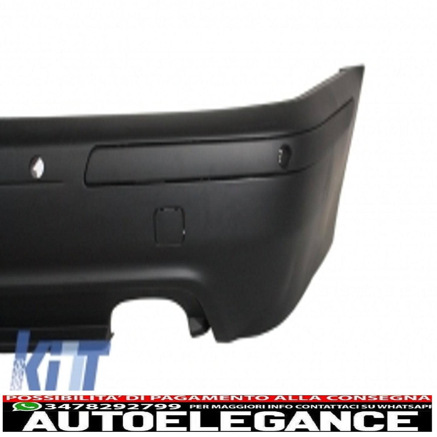 body kit suitable for bmw 5 series e39 (1997-2003) with fog lights and central grilles m5 design