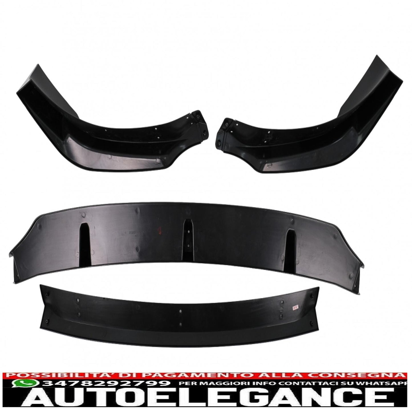 Bodykit aerodynamic body kit suitable for bmw x6 g06 (10.2019-03.2023) m-tech black knight design piano black