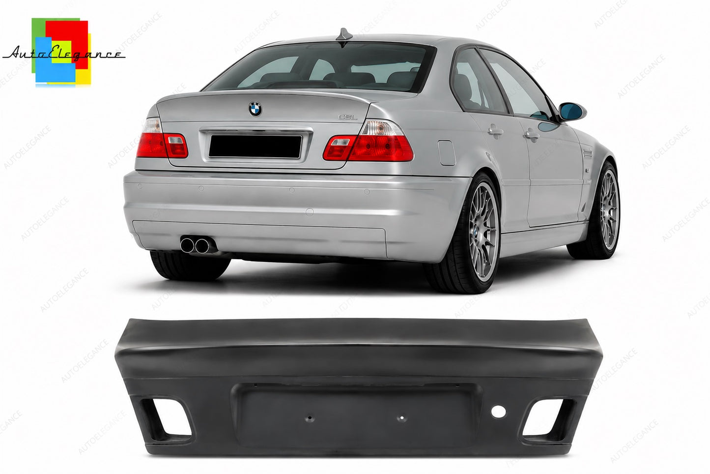 👉Cofano Posteriore Look CSL adatto per BMW Serie 3 E46 Sedan 1998-2005 CSL👈