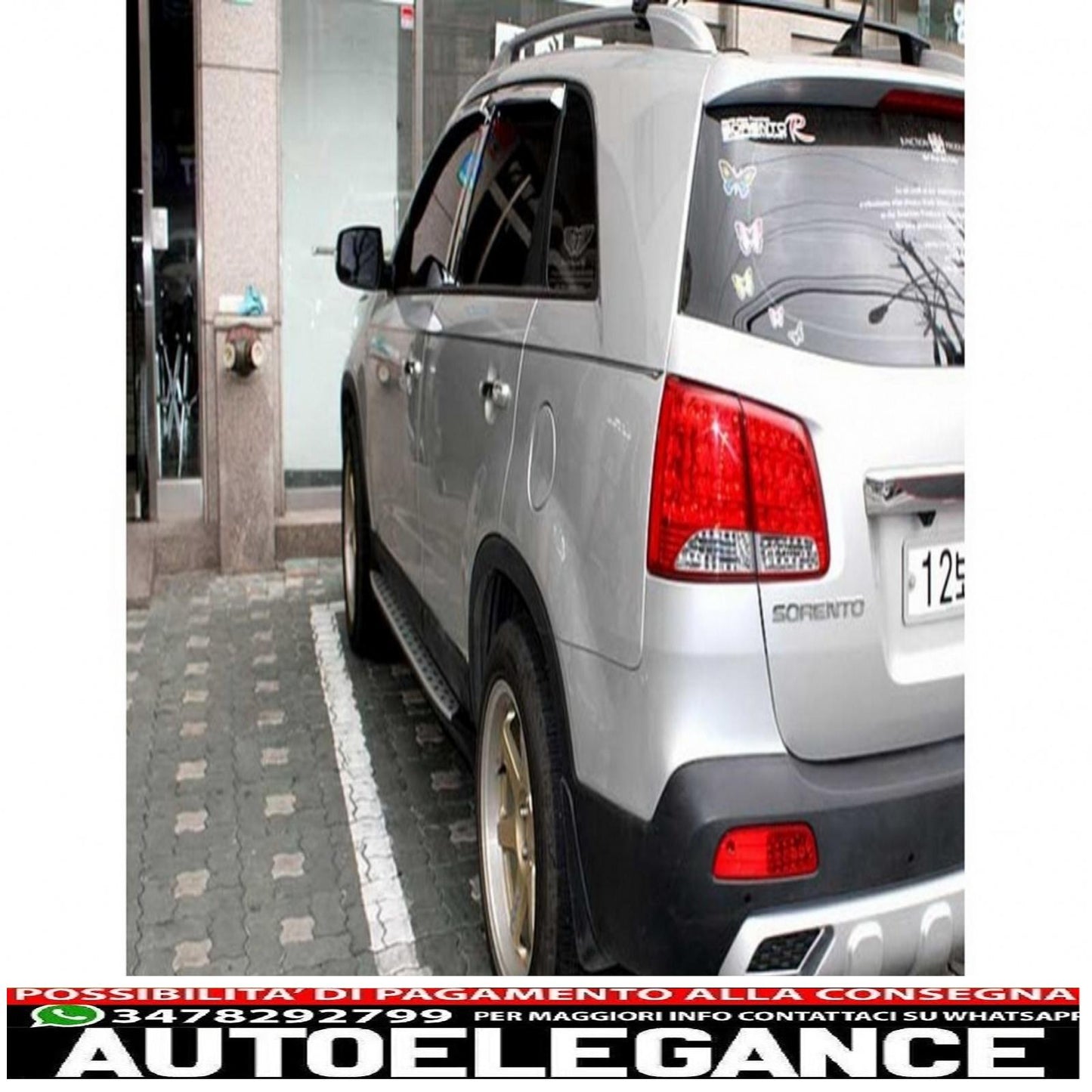 Side steps suitable for kia sorento ii um (2012-2014)