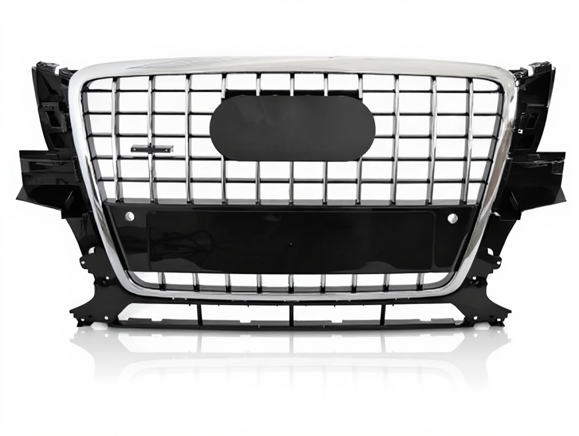 💫ART.4784 GRIGLIA SPORTIVA STILE S NERO CROMO PDC PER AUDI Q5 8R 2008-2012💫