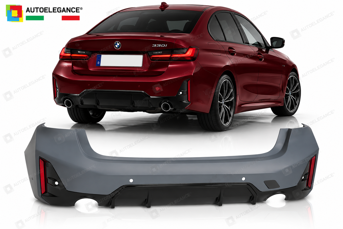 PARAURTI POSTERIORE SPORT ADATTO PER BMW G20 LCI 22-26 LOOK M