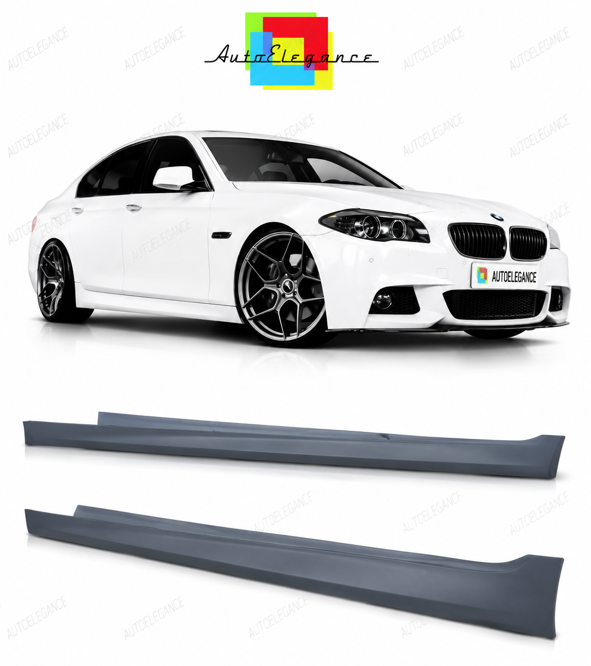 💕MINIGONNE LATERALI BMW 5 F10 F11 LOOK M💕