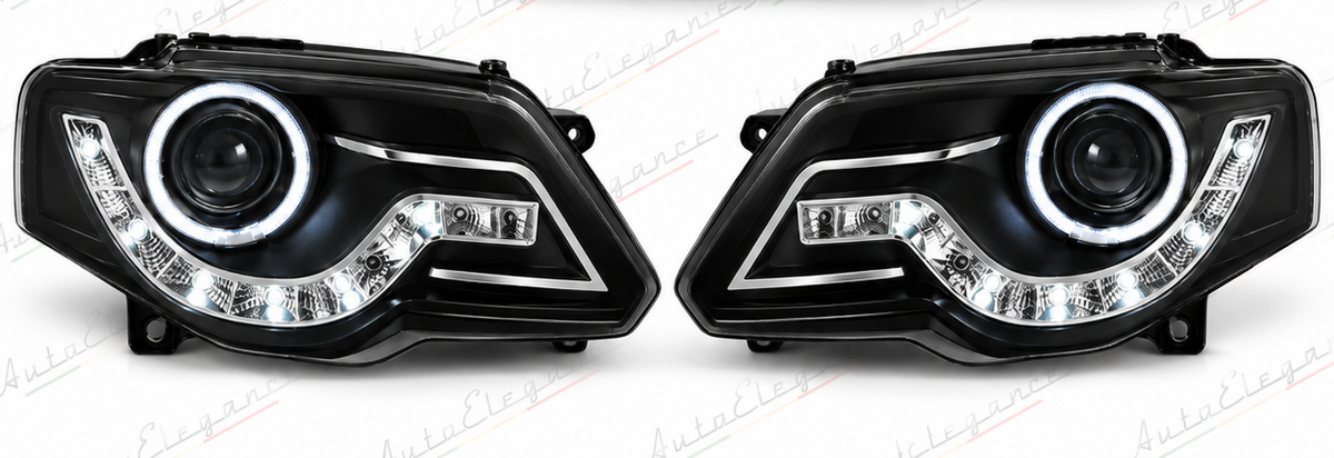 ART.10812 FARI ANTERIORI ADATTO PER VW PASSAT B6 3C 03.05-10