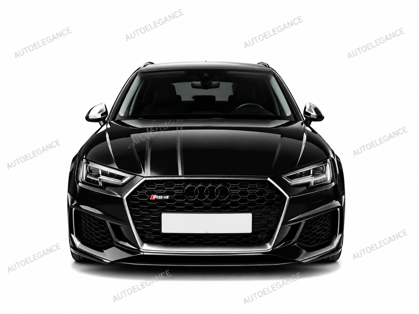 💫ART.0602 GRIGLIA ANTERIORE - AUDI A4 B9 2015+ RS4 NIDO D'APE BORDO SATINATO💫