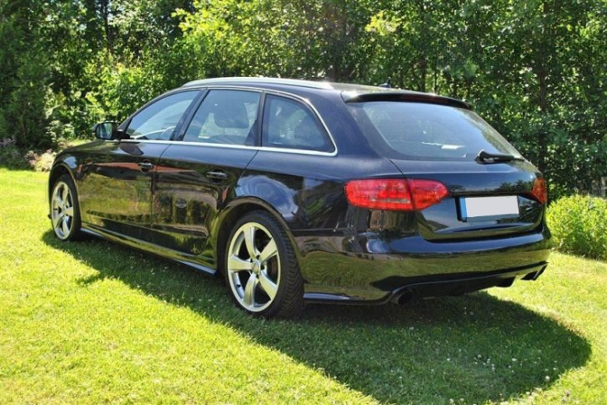 ❤️Diffusore Posteriore Ver. 5 per Audi A4 B8 Berlina 2008–2011 ❤️