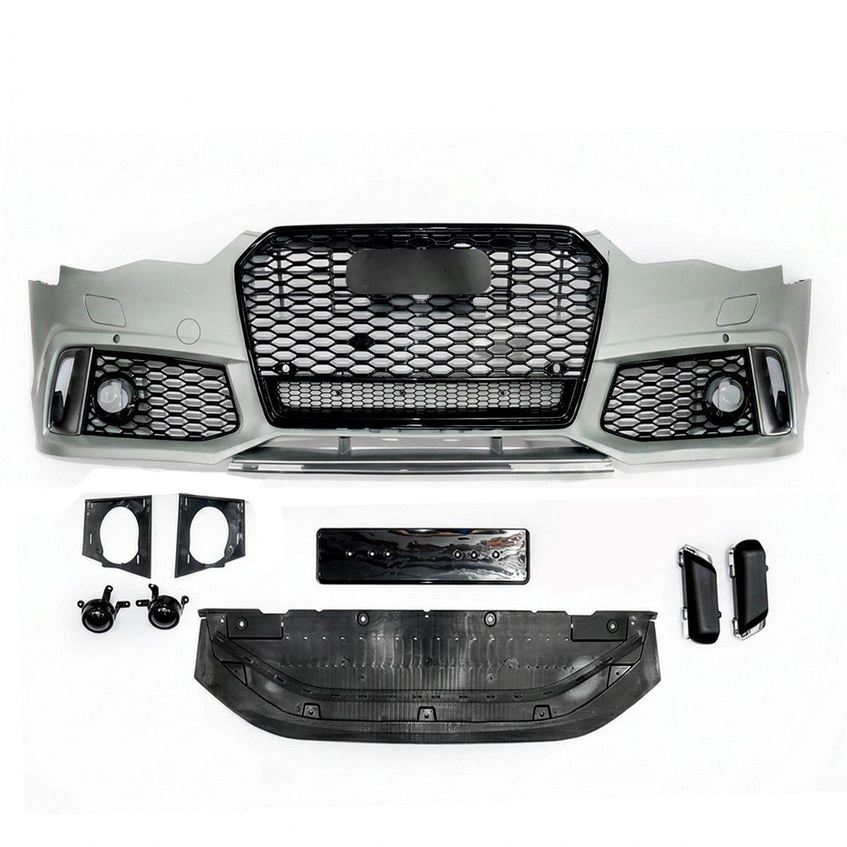 ⭐ SPLITTER SUITABLE FOR AUDI Q8 s-line look R optik⭐