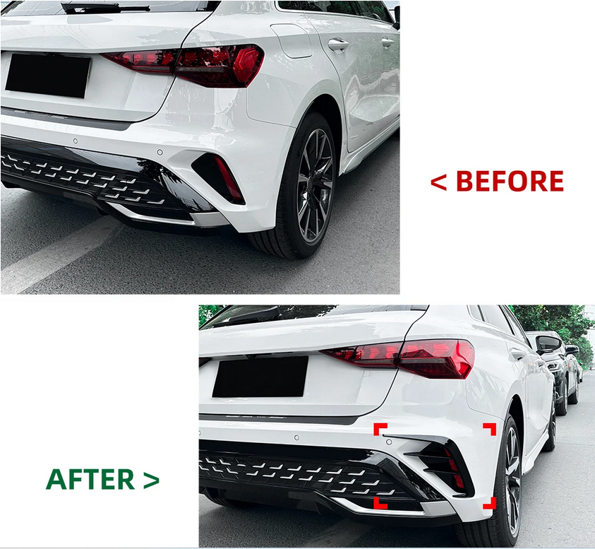 ART.6932 FLAPS POSTERIORI AUDI A3 8Y Sline