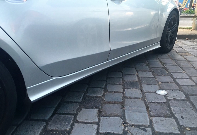 ❤️Minigonne Laterali per Audi A4 B8 Berlina/Avant 2008–2015 – Look Sportivo S-❤️