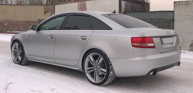 💕Minigonne Laterali Estese Compatibili con Audi A6 C6 2004–2009 – Look Sporti💕