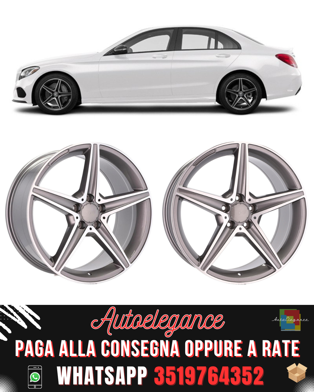 ALLOY WHEEL 18" Suitable for MERCEDES